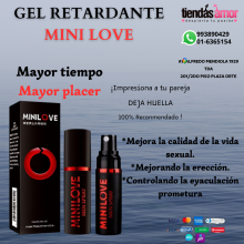 GEL RETARDANTE MINI LOVE